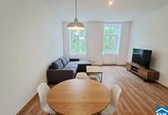 Innenhofruhelage: 2-Zimmer-Altbauwohnung in U-Bahn-Nähe