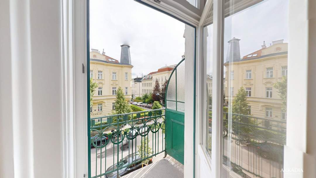 Charmante Altbauwohnung mit Balkon I Sievering I Saniert