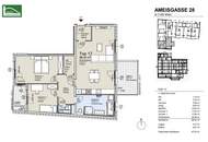 Neubau-Erstbezug in sehr guter Lage in Penzing. Hohe Qualität und gelungener Wohnungsmix. Küchen inklusive!