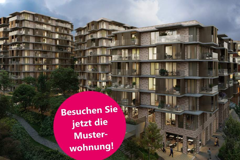 Zum Anlegerpreis: URBAN DAHEIM - VILLAGE IM DRITTEN, Wohnung-kauf, 317.000,€, 1030 Wien 3., Landstraße
