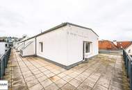 Dachgeschoss - Neubau - Büro mit großer Rundum-Terrasse nahe U3! Provisionsfrei!