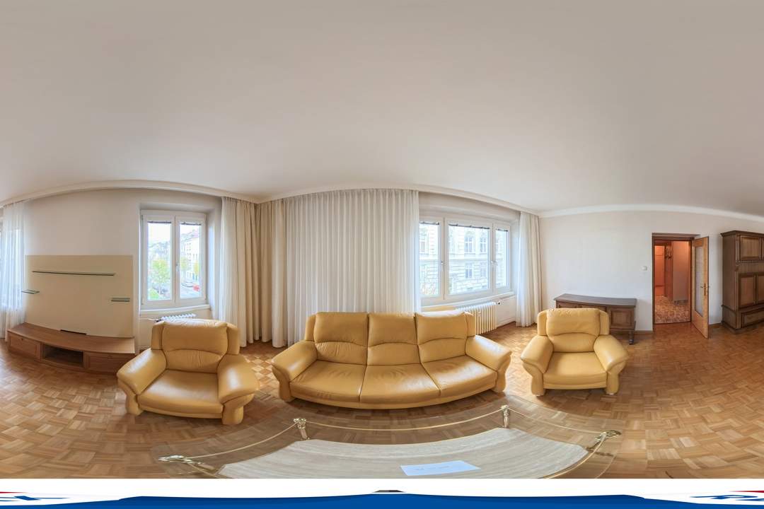 3-Zimmer-Eck-Wohnung in Gersthof nahe Türkenschanzpark