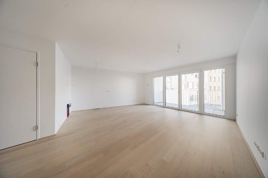 Neubautraum mit Loggia und Wohlfühlcharakter im 4. Liftstock, Wohnung-kauf, 553.000,€, 1050 Wien 5., Margareten