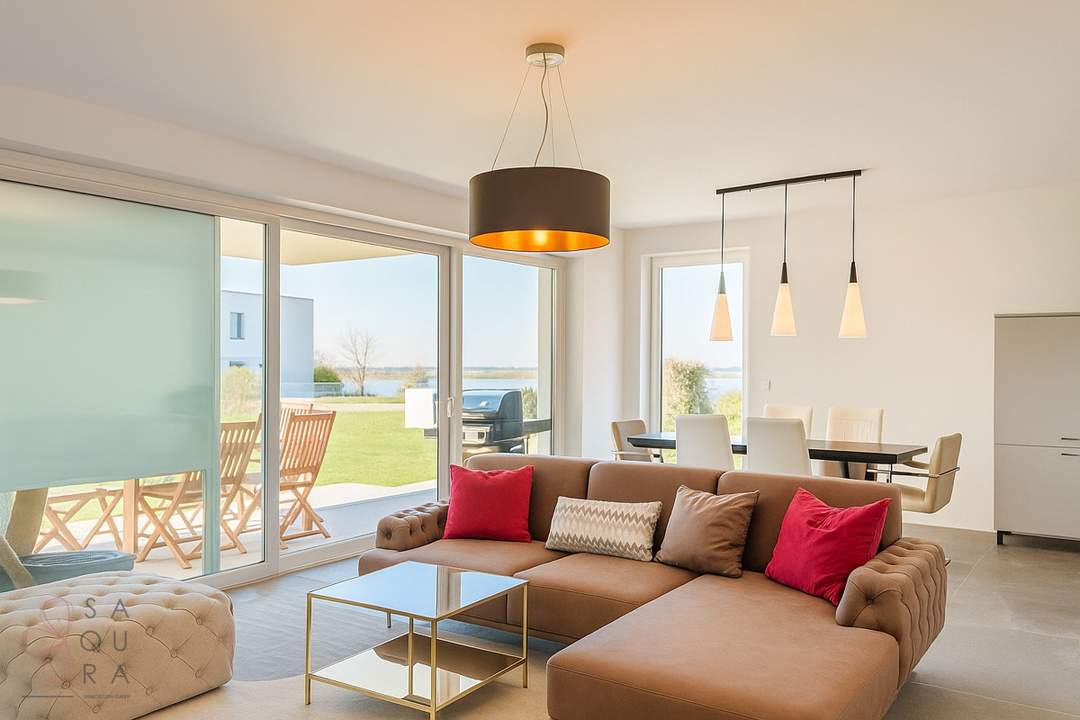 SEERESIDENZEN PARNDORF – MODERNE DOPPELHAUSHÄLFTE MIT SEEBLICK UND INVESTMENTCHARAKTER