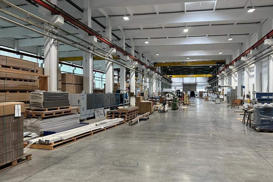 "Großzügige Lagerhalle!", Gewerbeobjekt-miete, 4,00,€, 2225 Gänserndorf