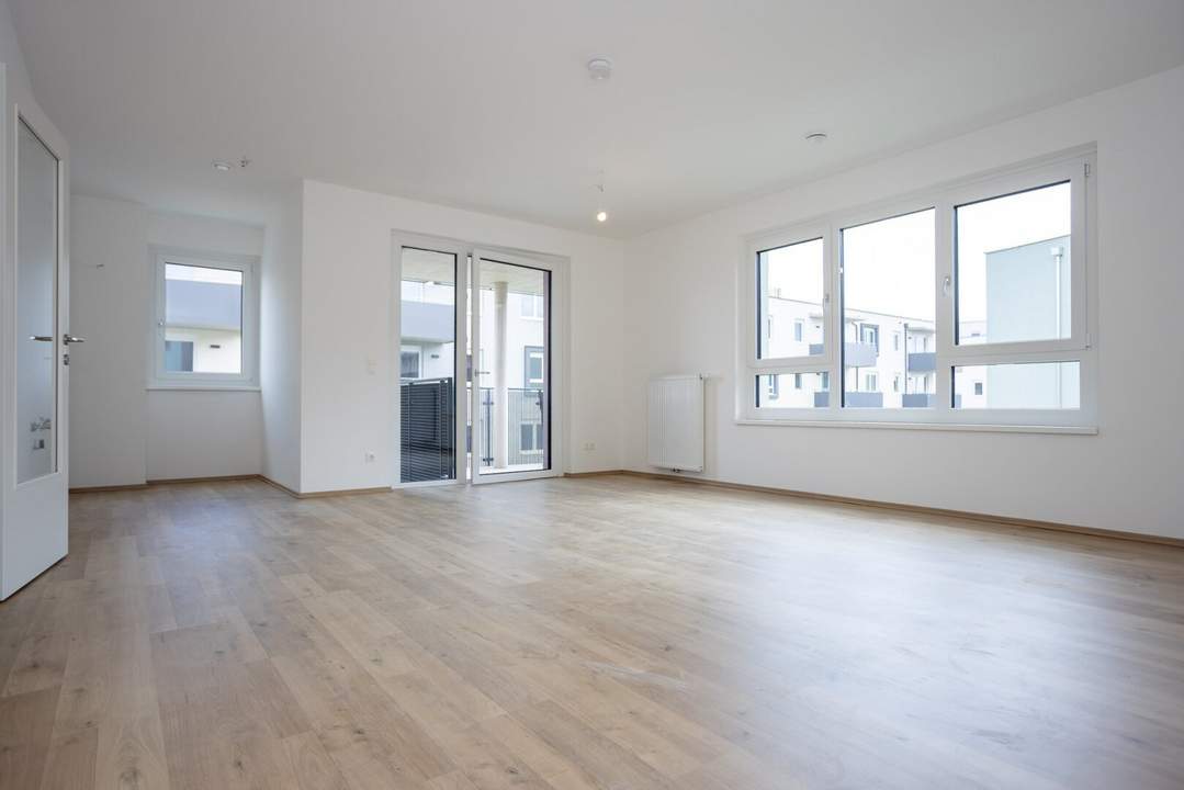ERSTBEZUG "ein viertel grün" in Wr. Neustadt - exquisite 3 Zimmerwohnung mit Balkon