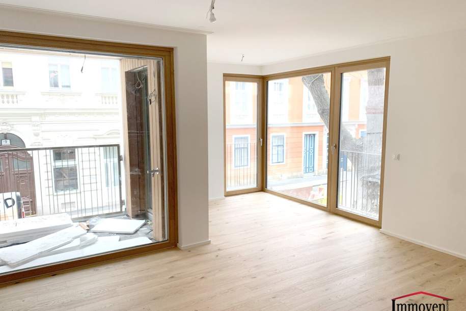 Lichtdurchflutete und gut geschnittene 2-Zimmerwohnung mit Loggia!, Wohnung-miete, 1.750,00,€, 1070 Wien 7., Neubau