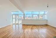 Exclusive Vienna duplex with sun-filled glass front, outdoor areas &amp; St. Stephen’s Cathedral View