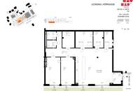 Büro-/Ordinations-/Studio-/ oder Geschäftsflächen mit individuellen Ausbau-/Gestaltungsmöglichkeiten - Mögliche Einheiten 171,17 m², 191,49 m², 247,80 m² oder 362,66 m²!