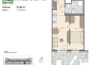 Für Anleger! Kaufpreis versteht sich netto + 20% USt. Moderne 2-Zimmer Wohnung mit Balkon!