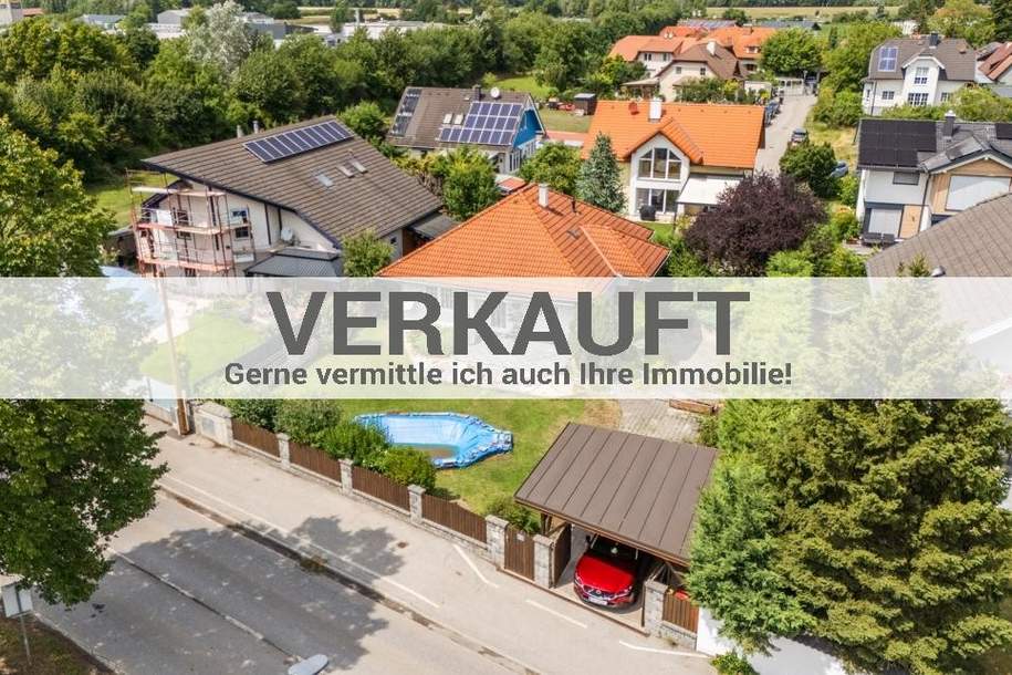 VERKAUFT - "Bungalow voll unterkellert mit POOL!", Haus-kauf, 349.000,€, 3423 Tulln