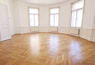 SPITTELBERG, representatives 200 m2 Altbaubüro, Kanzlei oder Praxis, 4 Zimmer, Küche, Flügeltüren, 1. Liftstock, Stiftgasse