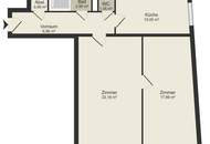 Charmante 2-Zimmer-Wohnung mit idealem Grundriss nahe U3