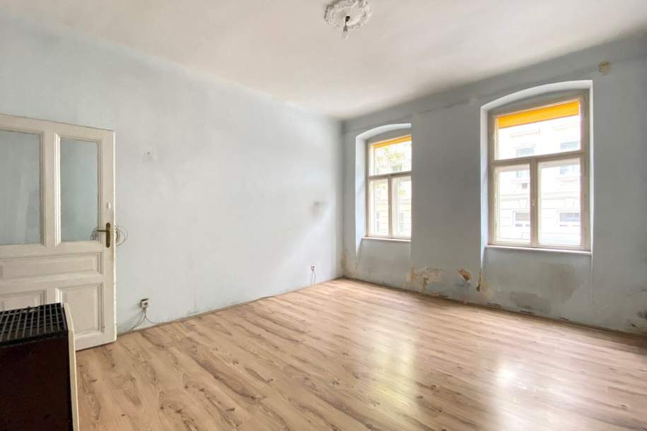 SANIERUNGSBEDÜRFTIGE ALTBAUWOHNUNG BEI U3 HÜTTELDORFER STRASSE, Wohnung-kauf, 128.000,€, 1150 Wien 15., Rudolfsheim-Fünfhaus