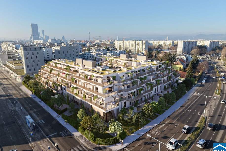 Wohnen mit Weitblick – moderne Architektur trifft private Freiflächen, Wohnung-kauf, 212.000,€, 1220 Wien 22., Donaustadt