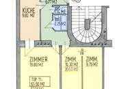 Südseitige, renovierungsbedürftige Altbauwohnung Nähe Pachmanngasse