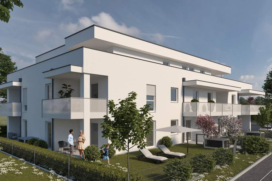LICHTENBERG: NEUBAUPROJEKT mit 9 hochwertig ausgestatteten Eigentumswohnungen (Wohnflächen von ca. 60m² bis 106m²) + Freiflächen, Wohnung-kauf, 364.000,€, 4040 Urfahr-Umgebung
