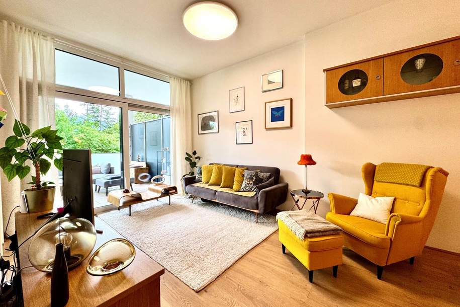 Hugerburg: Loftartige Designerwohnung mit Terrasse und Tiefgaragenstellplatz, Wohnung-kauf, 615.000,€, 6020 Innsbruck-Stadt