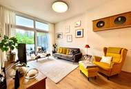 Hugerburg: Loftartige Designerwohnung mit Terrasse und Tiefgaragenstellplatz
