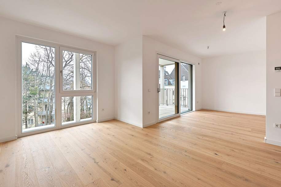 GREENHILL SUITES | Luxuriöse 2-Zimmer-Wohnung | Idyllische Ruhelage Nähe Türkenschanzpark, Wohnung-kauf, 685.000,€, 1180 Wien 18., Währing