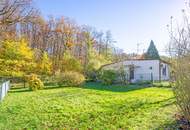 Entzückender Baugrund mit Althaus in Grünruhelage am Waldrand - Aufschließungsabgabe bezahlt!