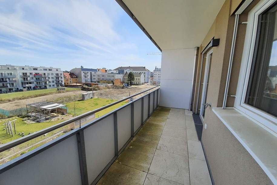 Wohnen im Zentrum von St. Pölten - Neubauwohnung mit 2 Zimmern und Freifläche!, Wohnung-miete, 759,77,€, 3100 Sankt Pölten(Stadt)