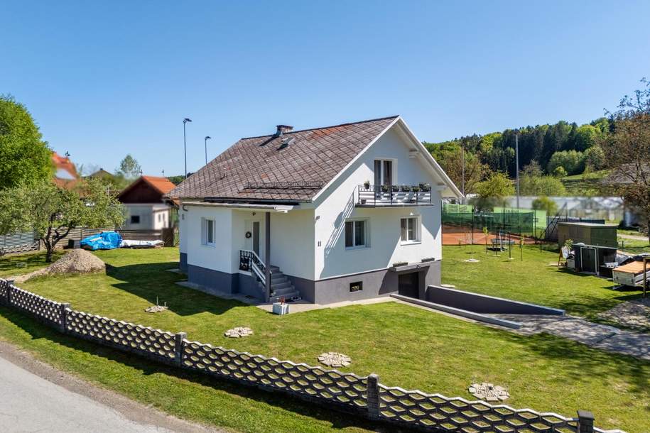 Gepflegtes Einfamilienhaus mit bewilligtem Dachgeschoßausbau bei Gleisdorf, Haus-kauf, 349.000,€, 8200 Weiz
