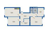 Charmante 3-Zimmer-Wohnung in absoluter Ruhelage mit französischem Balkon!