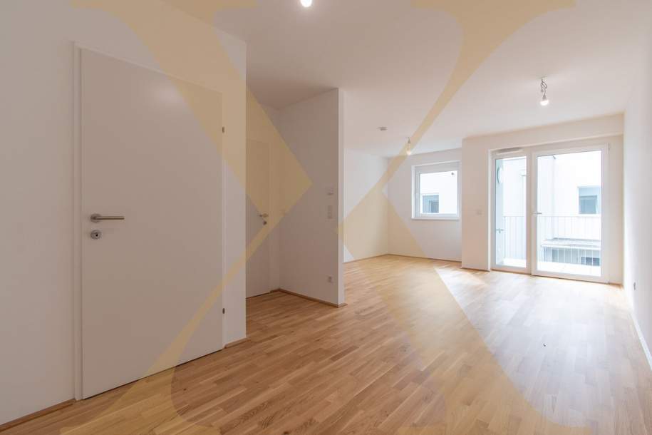 Einladende 2-Zimmer-Wohnung mit sonniger Loggia in St. Pölten - Miete mit Kaufoption!, Wohnung-miete, 612,41,€, 3100 Sankt Pölten(Stadt)