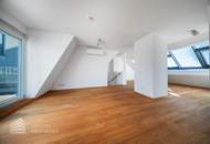 Lichtdurchflutete 4-Zimmer Maisonette-Penthouse Wohnung mit Weitblick und Terrassen!