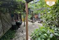 Nähe Zentrum: Doppelhaus mit idyllischer Gartenterrasse