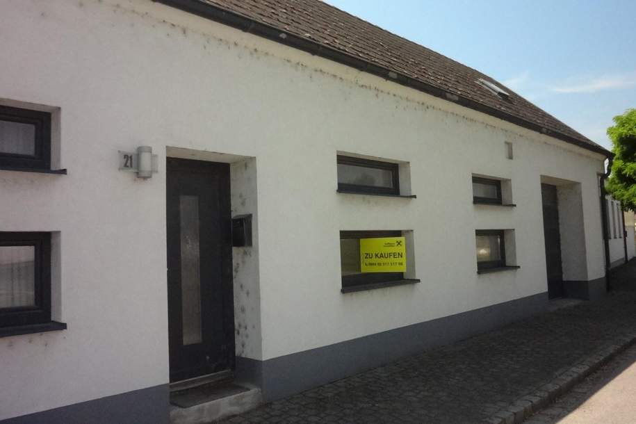 Einfamilienhaus mit Nebengebäude, Haus-kauf, 195.000,€, 2291 Gänserndorf