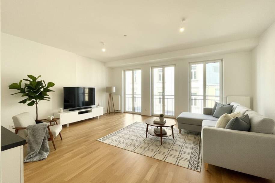 Licht & Leben: Moderne 3-Zimmer-Wohnung nahe Stadtplatz Klosterneuburg, Wohnung-miete, 1.581,17,€, 3400 Tulln