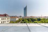 Modernes Wohnen - Weitblick im DG mit Loggia nahe Millennium City