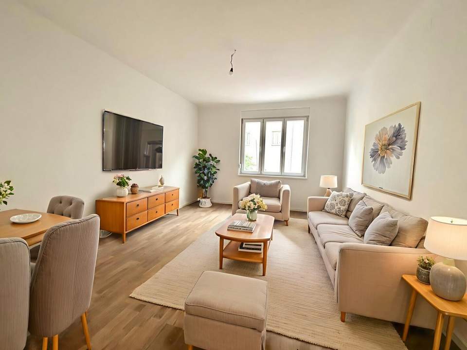 1180! Hochwertig ausgestattete 3-Zimmer Wohnung mit Terrasse! ERSTBEZUG NACH GENERALSANIERUNG!