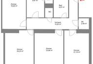 Solide Anlage im Herzen Wiens - provisionsfreie 4-Zimmer-Wohnung