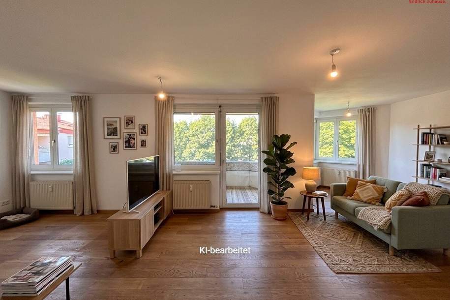 Einzigartig aufgeteilte 2-Zimmer-Wohnung verleiht eine angenehme Wohnatmosphäre! - Genießen Sie den Vorteil von einem eigenen Tiefgaragenabstellplatz!, Wohnung-miete, 753,37,€, 4030 Linz(Stadt)