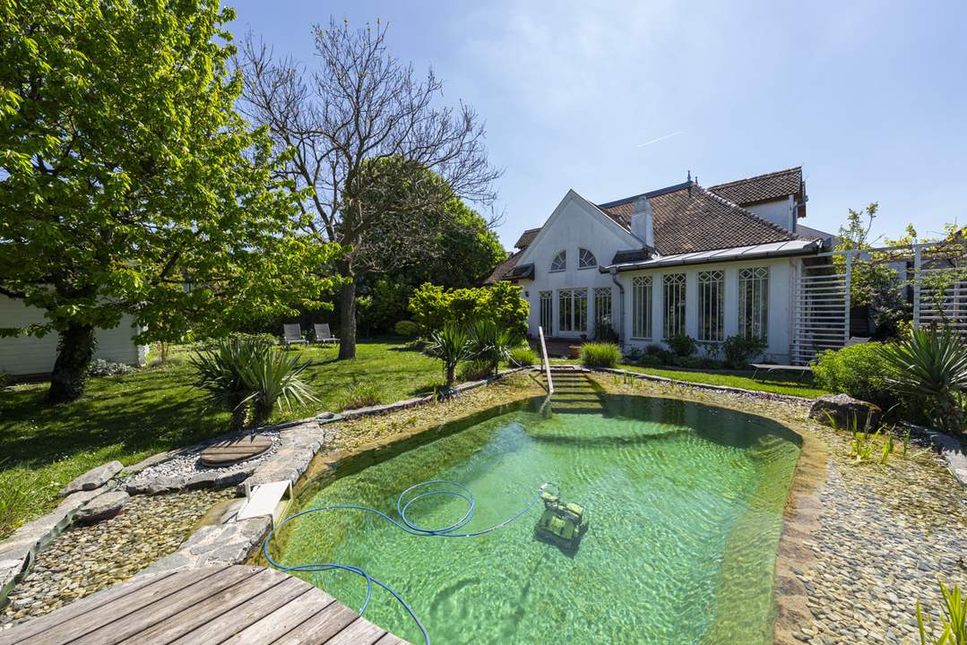 Mediterranes Wohngefühl im Weinviertel – Traumhaus mit Naturpool & Weitblick