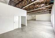 Loft in der Brotfabrik Wien mit atemberaubender Raumhöhe, herrlicher Terrasse und Stellplatz!