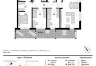 Moderne 4-Zimmer-Wohnung mit Balkonzugang aus allen Zimmern - PROVISIONSFREI!