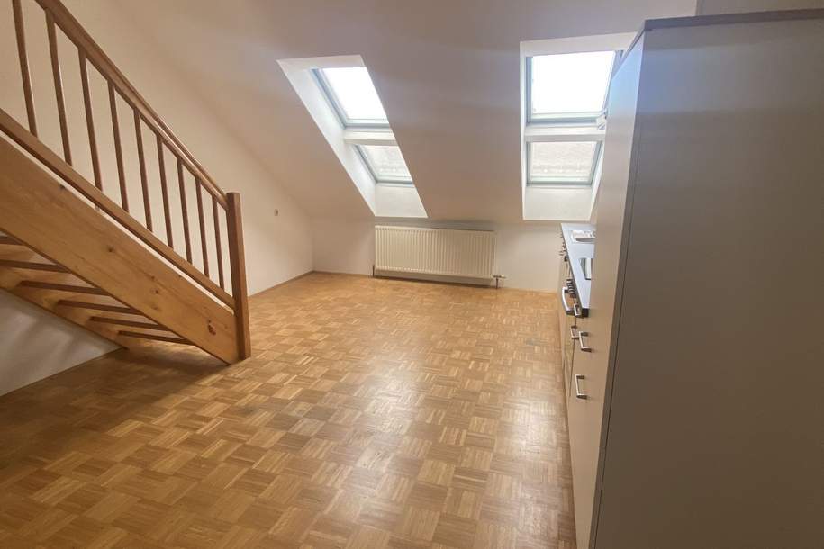Vermietete Dach-Maisonette in Graz-Lend, Wohnung-kauf, 169.700,€, 8020 Graz(Stadt)