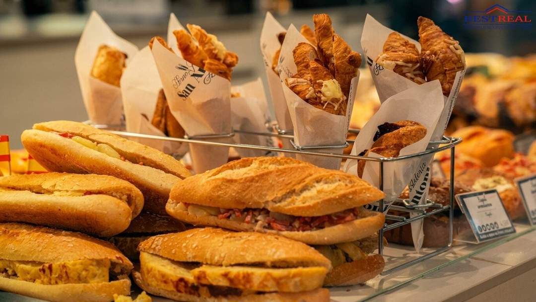 Kebab-Würstel-Stand in Frequenzlage