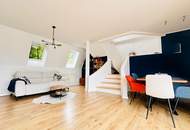 Wunderschöne Dachgeschoss-Maisonette mit Designküche, Balkon &amp; eigener Garage in Weiz