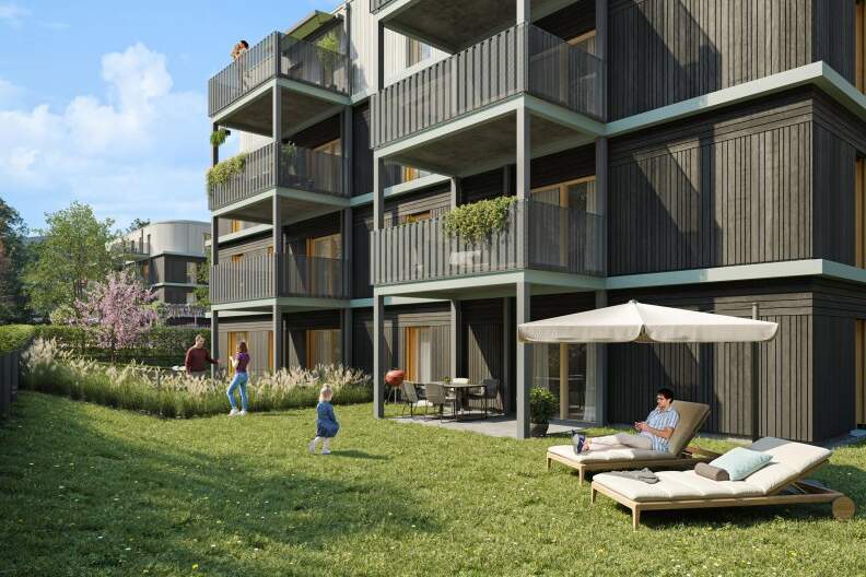 Im Grünen Mödling – Grüne Stadtvillen, Wohnung-kauf, 375.000,€, 2340 Mödling