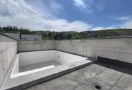 EXKLUSIVES TOWNHAUS (272 m² Wohnfläche) MIT POOL AUF EIGENGRUND IN WEIDLING – NATURNAHES WOHNEN MIT STIL