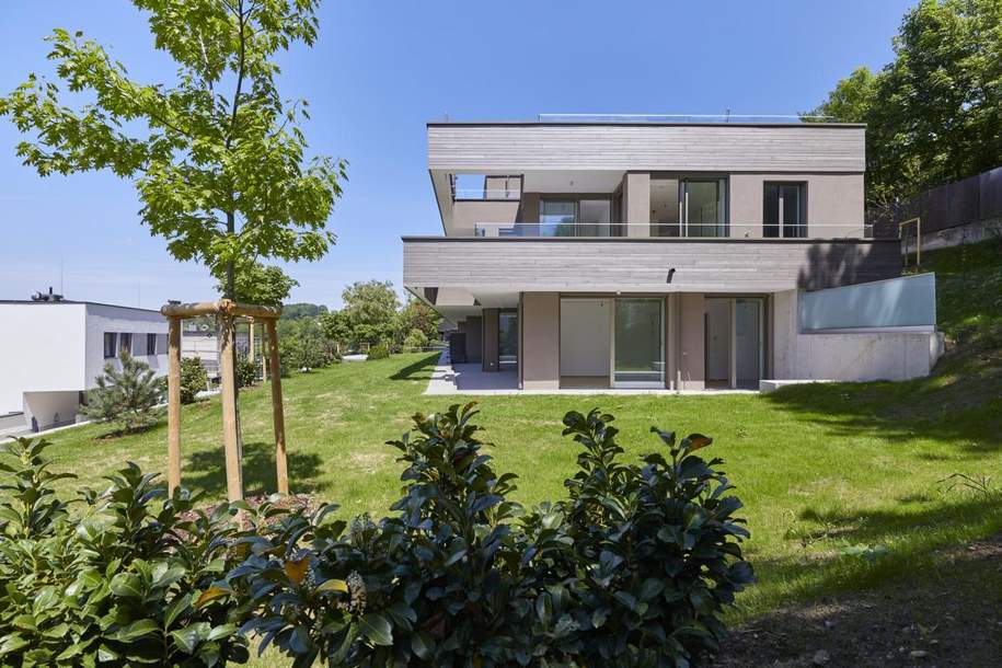 Projekt Sunset² Am Sonnenhang: Top B4 EG-Whg., 4 Zi, 290m² Eigengarten u. Terrasse, Wohnung-kauf, 1.647.279,€, 4810 Gmunden