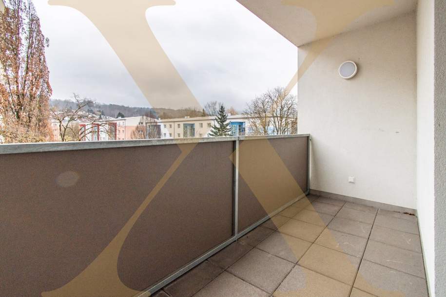 Moderne 2-Zimmer Wohnung mit Loggia in Top Lage von Steyr zu verkaufen!, Wohnung-kauf, 162.900,€, 4400 Steyr(Stadt)