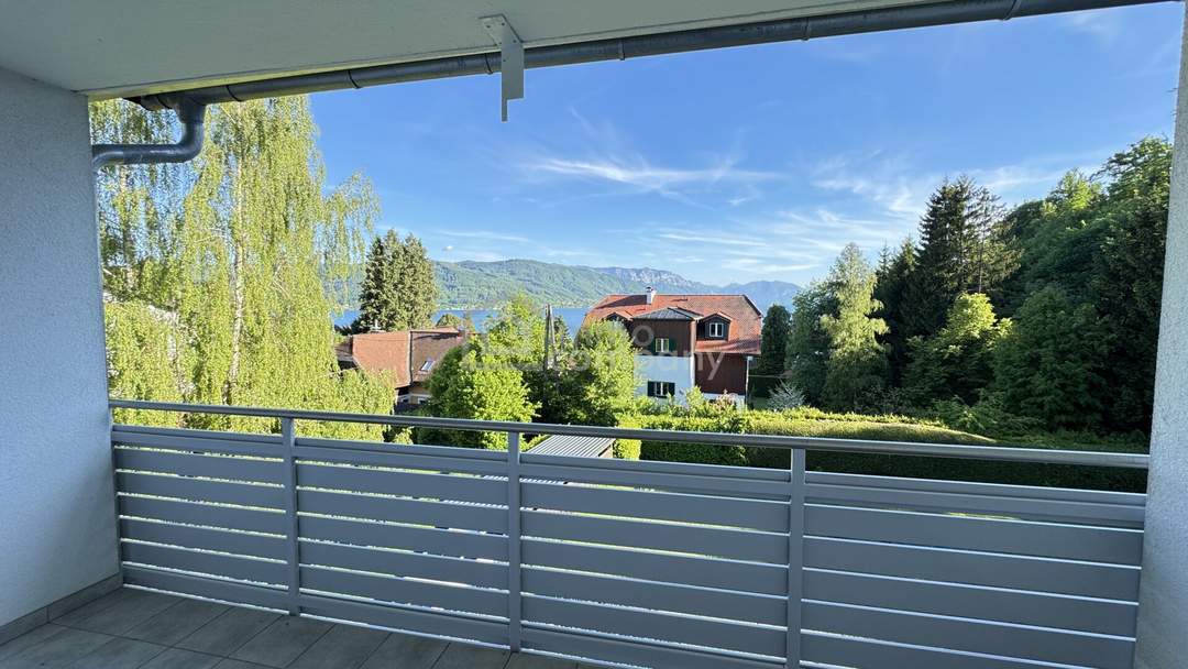 81m² Große 3-Zimmer-Wohnung mit See- &amp; Gebirgsblick in Seewalchen am Attersee