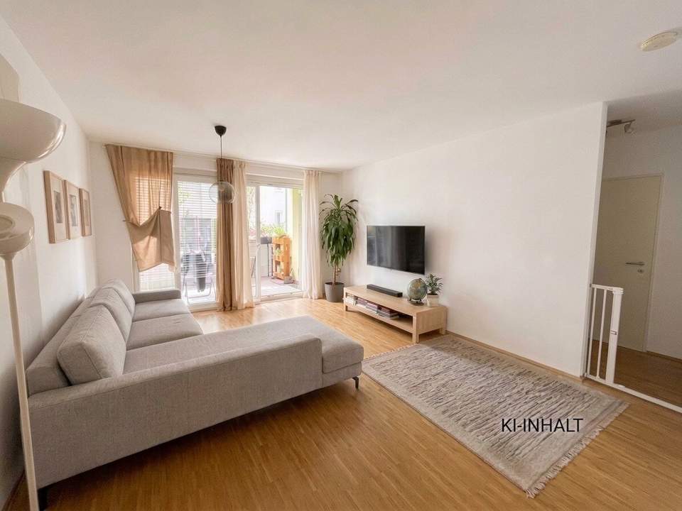 Graz TU Nähe, Plüddemanngasse: Neuwertig sanierte Wohnung mit 2 Schlafzimmern auf 80m², 2 Balkonen, Lift &amp; Tiefgarage - 2er WG möglich !! - frisch ausgemalt :-)