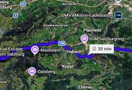 Ein BAUGRUNDSTÜCK mit Panoramablick und kurzer Distanz zum Fuschlsee